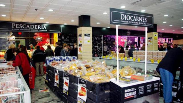 Tienda Diocarnes, propiedad de la cárnica El Cebadero / CG