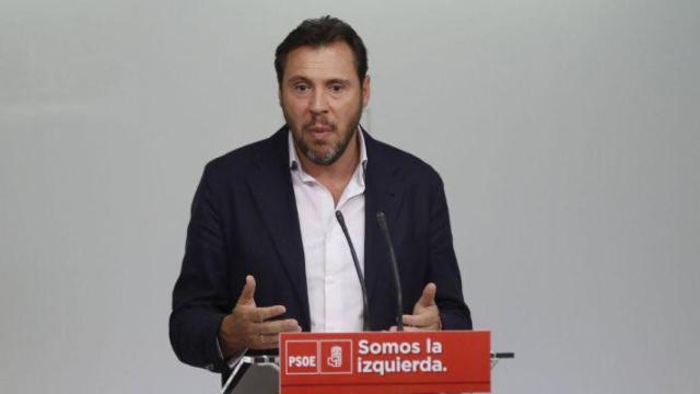 Óscar Puente, portavoz del PSOE y alcalde de Valladolid / EFE