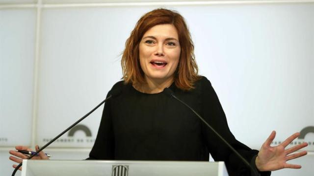 La portavoz de Catalunya en Comú Podem, Elisenda Alamany / EFE
