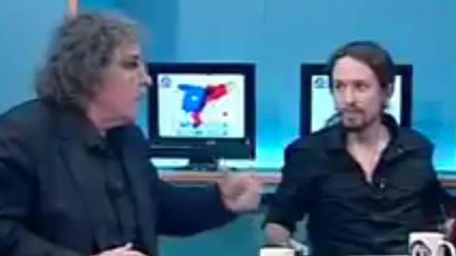 Joan Tardà, portavoz de ERC en el Congreso, durante el programa en el que 'avaló' el 155 para Cataluña / CG