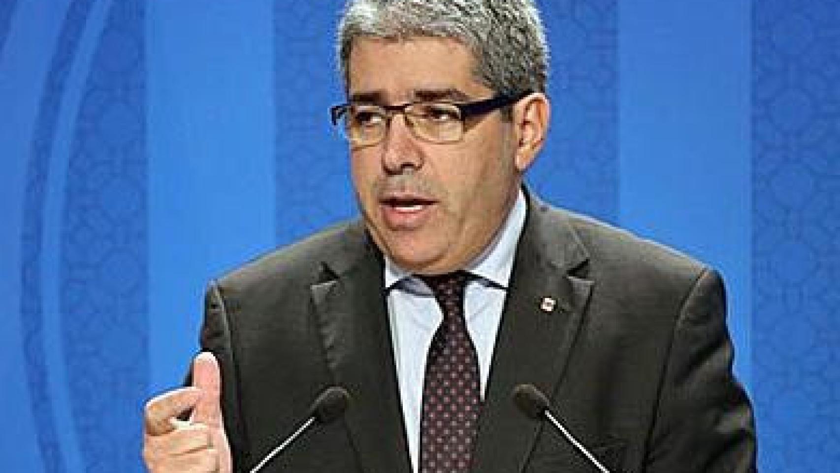 El consejero de la Presidencia y portavoz de la Generalidad, Francesc Homs