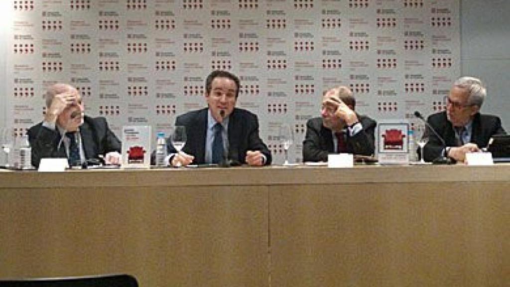 Casajuana, durante su intervención