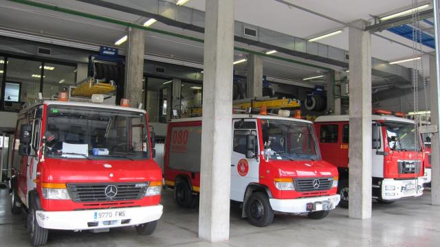 Camiones de bomberos, como los que han actuado en Canovelles  / EP