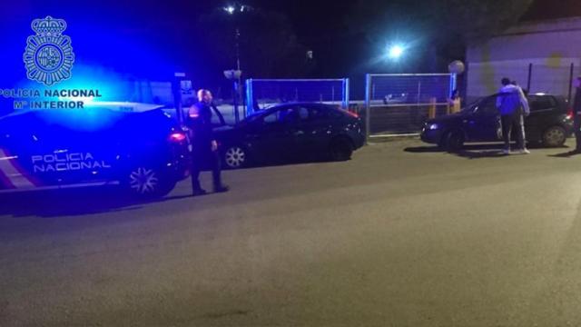 Un momento en la operación policial contra la red de explotación de trabajadores inmigrantes / CNP