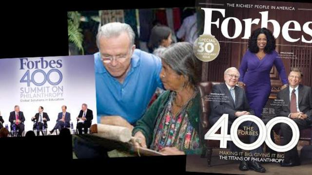 Isidro Fainé, reconocido en la revista 'Forbes' por su actividad filantrópica / CG