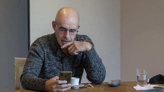 Albert Soler durante una entrevista con 'Crónica Global' / CG