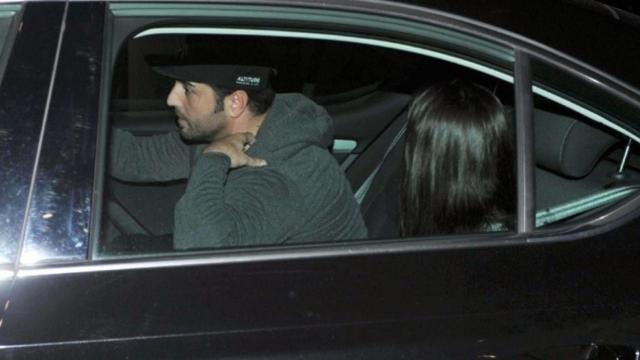 David Bustamante junto a Yana Olina