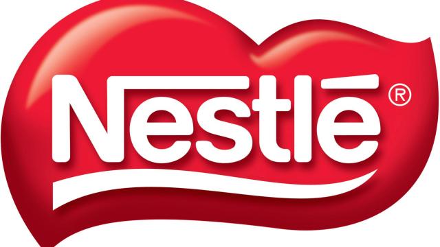 El logo de la marca Nestlé