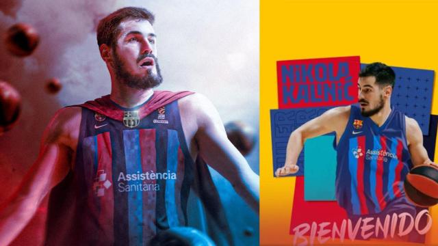 Nikola Kalinic es el cuarto fichaje oficial del Barça de basket / FCB
