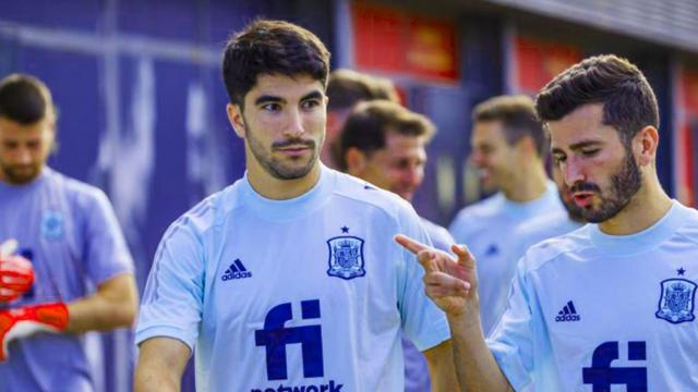 Carlos Soler y José Luis Gayà, inseparables hasta con la selección española / RFEF