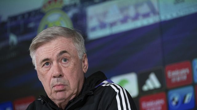 Ancelotti, en la rueda de prensa previa al Barça Real Madrid : EFE