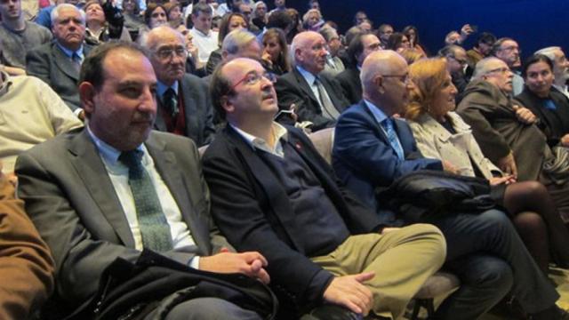Ramn Espadaler, Miquel Iceta y Josep Duran Lleida, en el acto de presentación de Portes Obertes del Catalanisme / EUROPA PRESS
