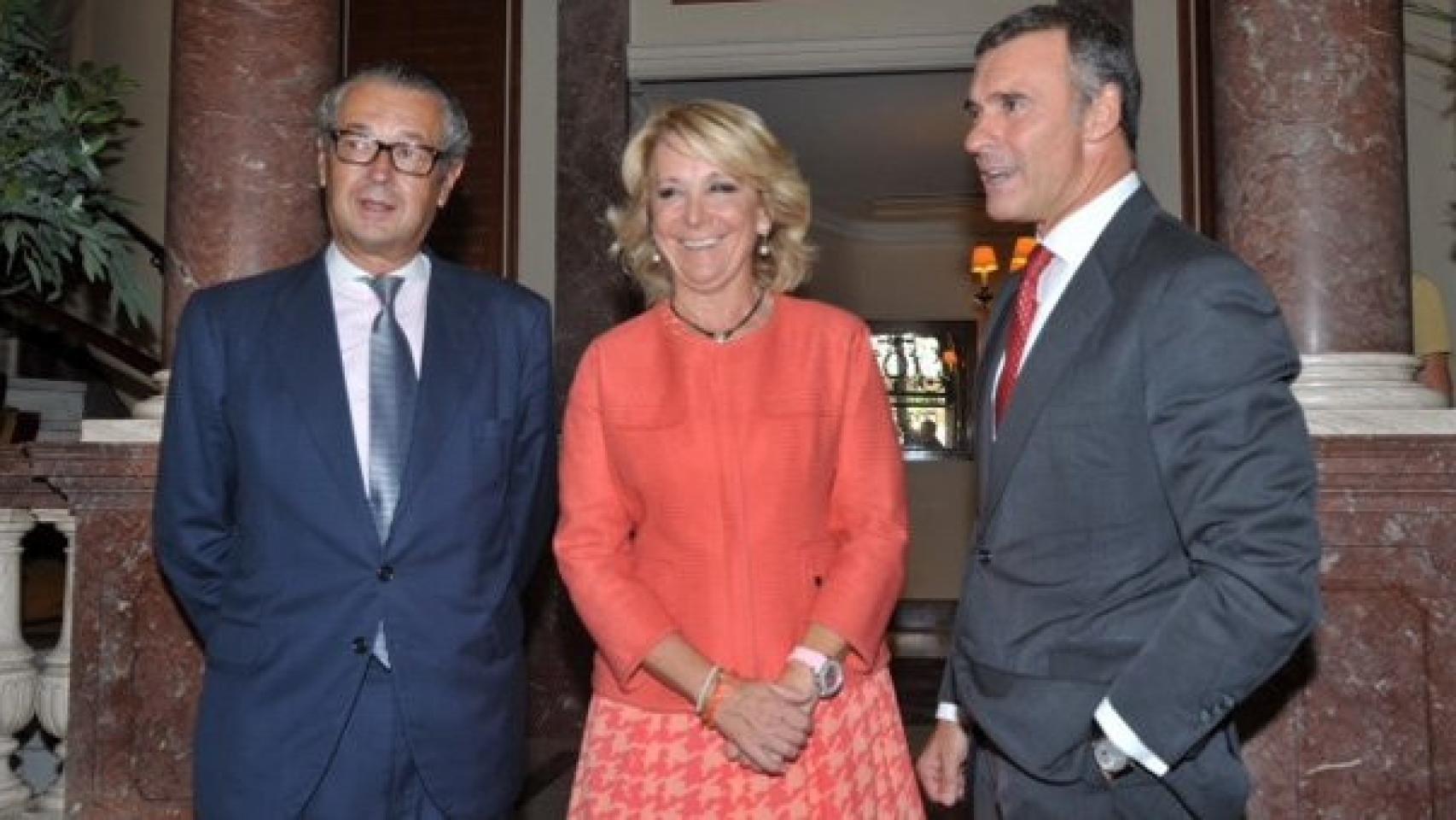 Aguirre, en el Círculo Ecuestre