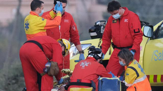 El pistolero de tarragona tras ser reducido por los Mossos d'Esquadra en una actuación que su abogado considera desproporcionada / EUROPA PRESS