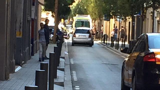 La calle Comerç, en L'Hospitalet, donde se ha producido el apuñalamiento / CG