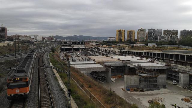 Obras de la estación de La Sagrera en Barcelona / EP