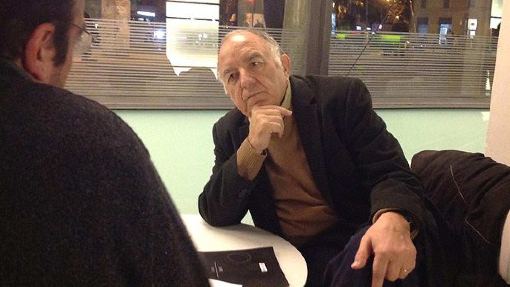 Ricardo García Cárcel, durante la entrevista de Jordi Bernal para CRÓNICA GLOBAL