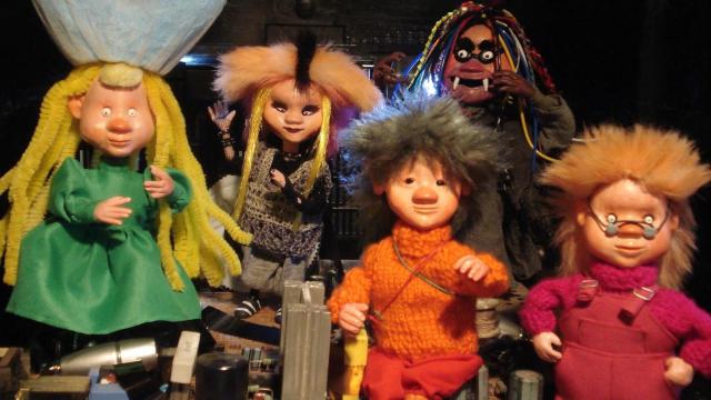 Una imagen de 'Los electroduendes', personajes de 'La bola de cristal'