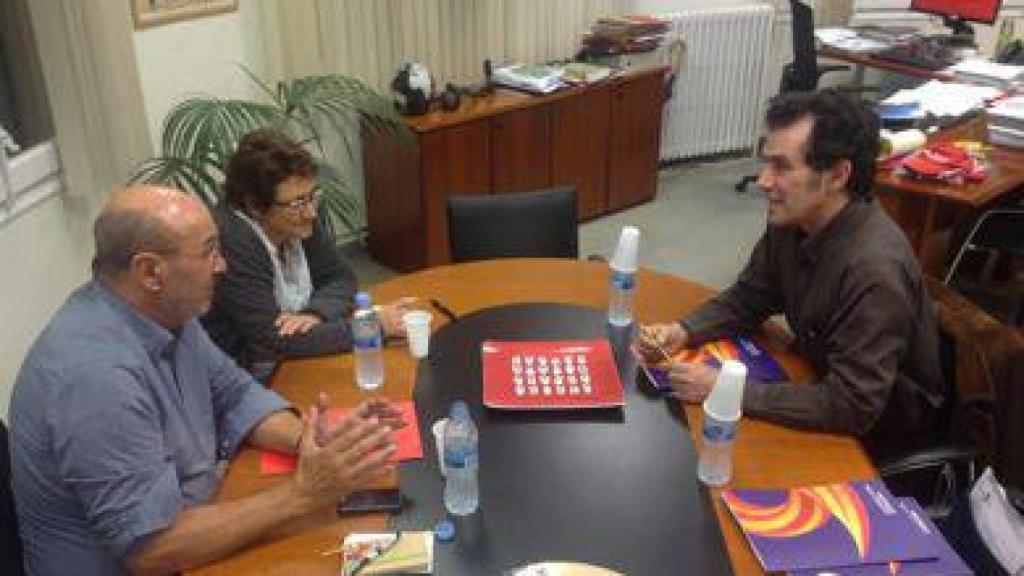 Una delegación de SCC se reúne con los dirigentes de CCOO