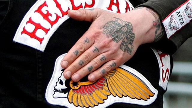 Uno de los miembros de la banda 'ángeles infierno' / EFE