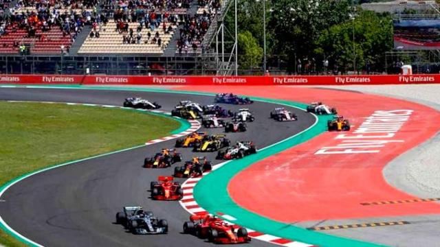 Gradas vacías en el Gran Premio de España de F1 que tuvo lugar en el Circuit de Barcelona-Cataluña el pasado 13 de mayo / EFE