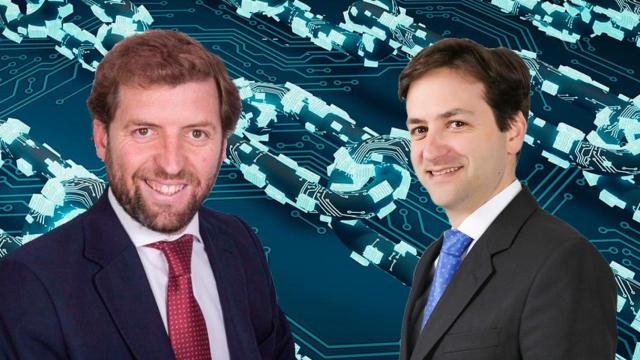 Alfonso Abadía e Ignacio Ferrer Bonsoms, fundadores de The Blockchain Arbitrary Society (BAS) / MONTAJE CG