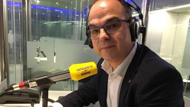 Jordi Turull, durante una entrevista en Catalunya Ràdio / CG