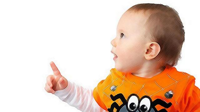 Un niño señala con el dedo / PIXABAY