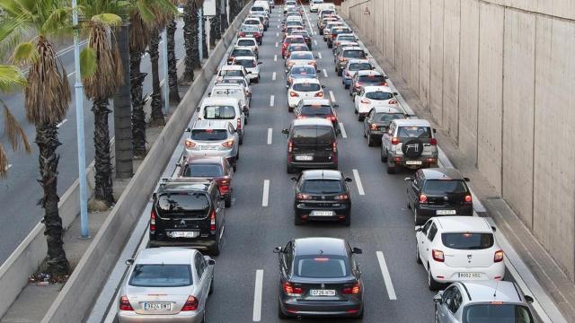 Tráfico en Barcelona / EP