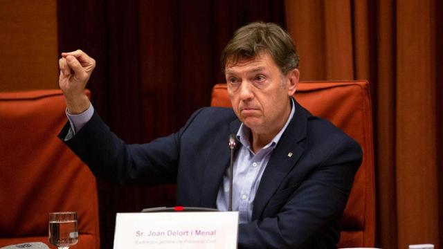 Joan Delort, director general de Prevención, en el Parlamento catalán / EP
