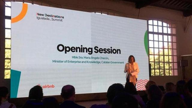 Presentación del nuevo proyecto de Airbnb, 'New Healthy Destinations Lab' / EP