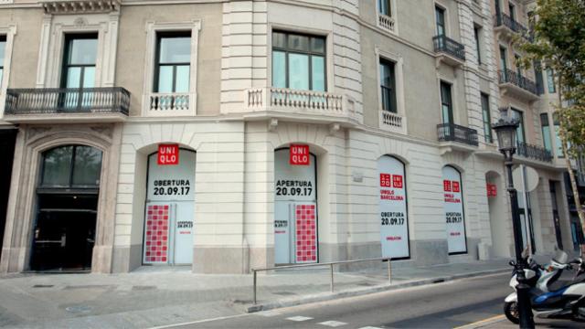La tienda Uniqlo de Barcelona, la primera en España de la marca japonesa, abrirá el 20 de septiembre / CG