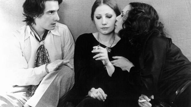 Léaud, Lebrun y Lafont en un fotograma de 'La mama y la puta'