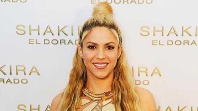 Shakira en la presentación de su último disco, 'El Dorado'