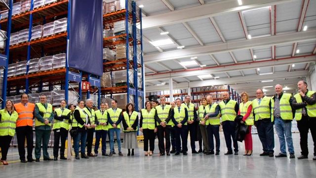 Inauguración del centro de formación del sector logístico puesto en marcha por la empresa DSV / EP