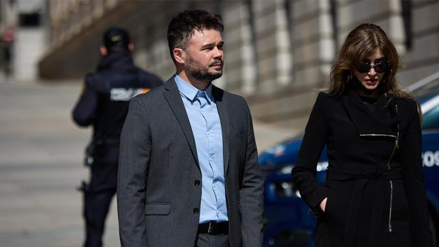 El diputado de ERC en el Congreso Gabriel Rufián, que ha llamado tarado a Puigdemont por la independencia / EUROPA PRESS
