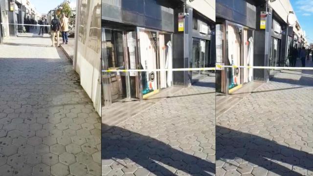 Tres instantes del desalojo de las discotecas del Puerto Olímpico / CG