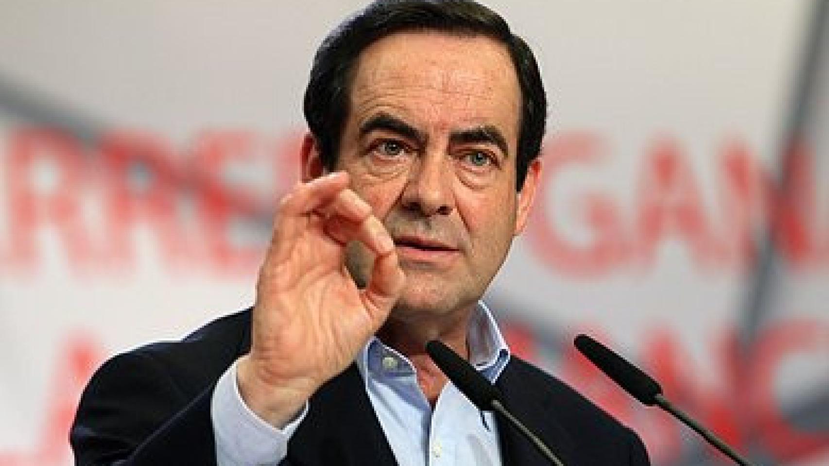 El ex ministro de Defensa y ex presidente del Congreso José Bono