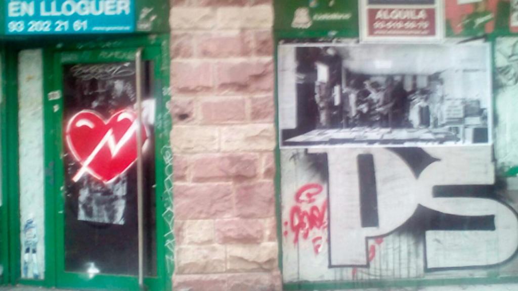 La nueva sede de los 'okupas' de Gracia.