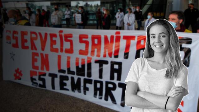 Clara Fábregas informa sobre la sanidad catalana