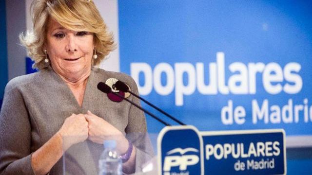 La expresidenta de la Comunidad de Madrid, Esperanza Aguirre / EFE