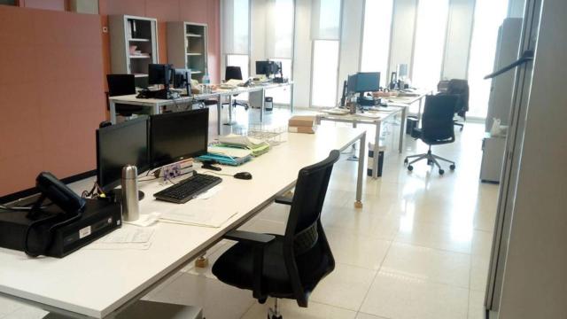 Juzgado Mercantil número 12 de Barcelona, donde se puede teletrabajar por el Covid
