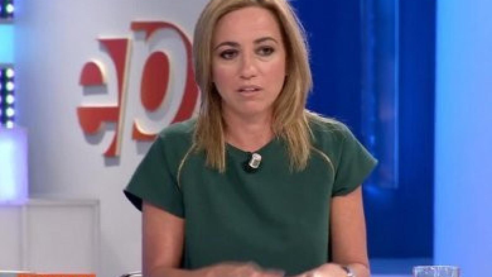 Carme Chacón, en el programa de Antena 3 'Espejo Público'