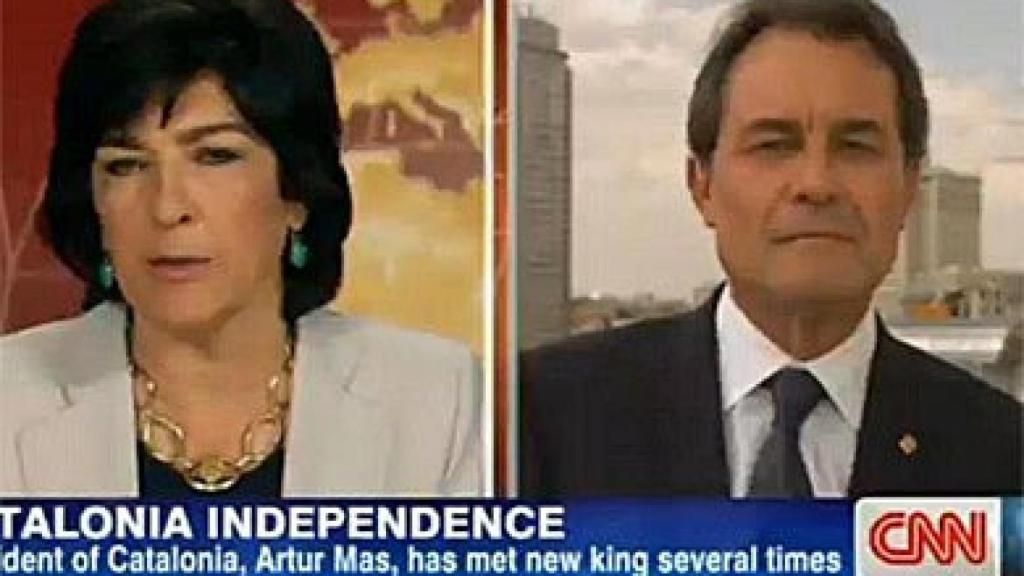 Mas, durante la entrevista