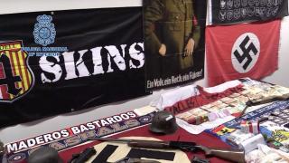 Imagen del material incautado a la banda desarticulada por la Policía Nacional / CNP