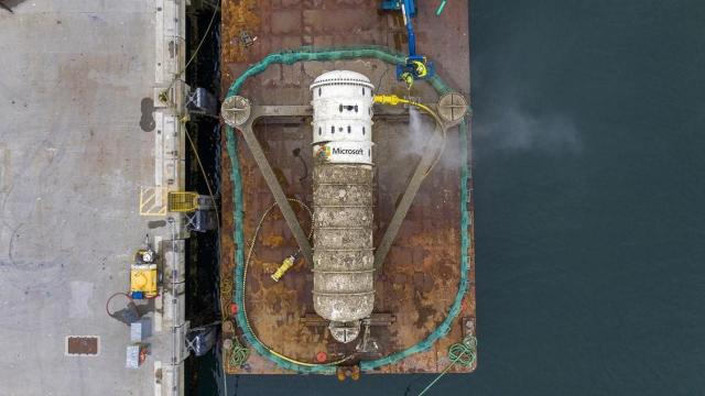 Centro de datos del Proyecto Natick / MICROSOFT
