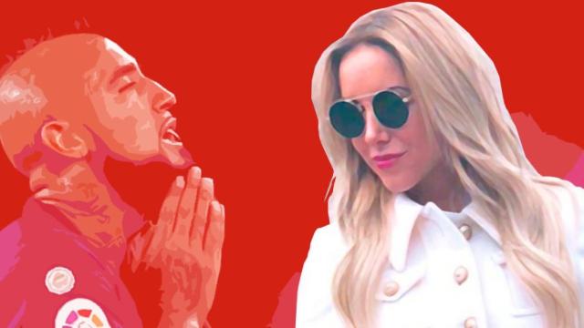 Marité Matus y Arturo Vidal / FOTOMONTAJE DE CULEMANÍA