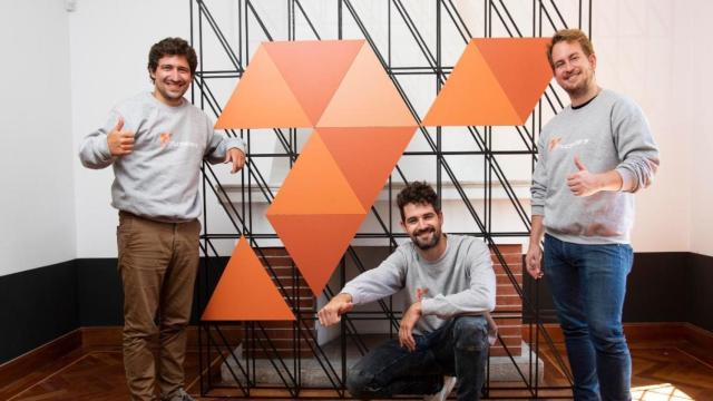 Luis Bardaji, Ramón Castro y Gabor Balogh, fundadores de Trucksters (izda a dcha) / CEDIDA