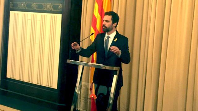Roger Torrent propone a Puigdemont para la investidura / CG