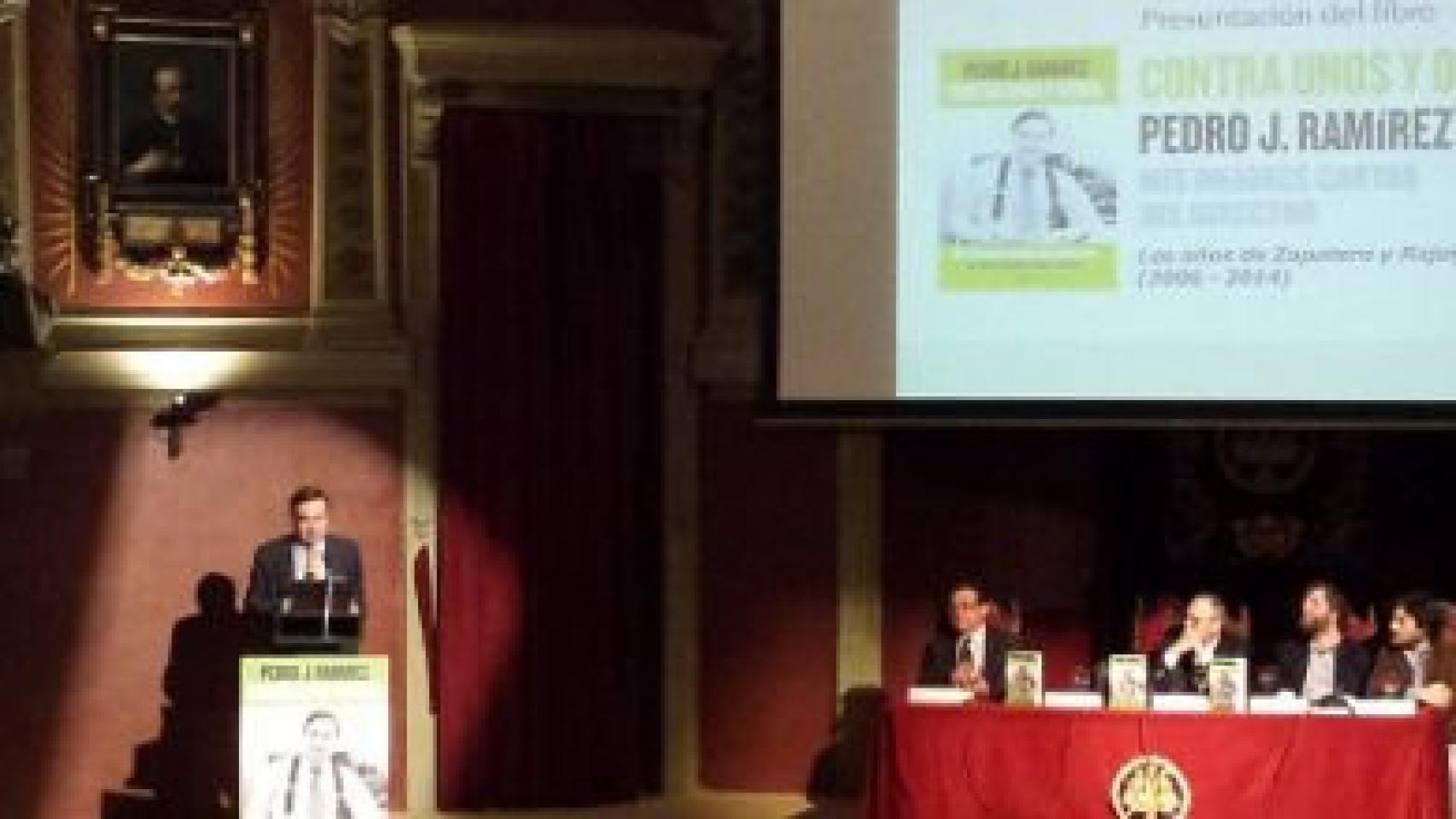 La presentación del nuevo libro de Pedro J. Ramírez